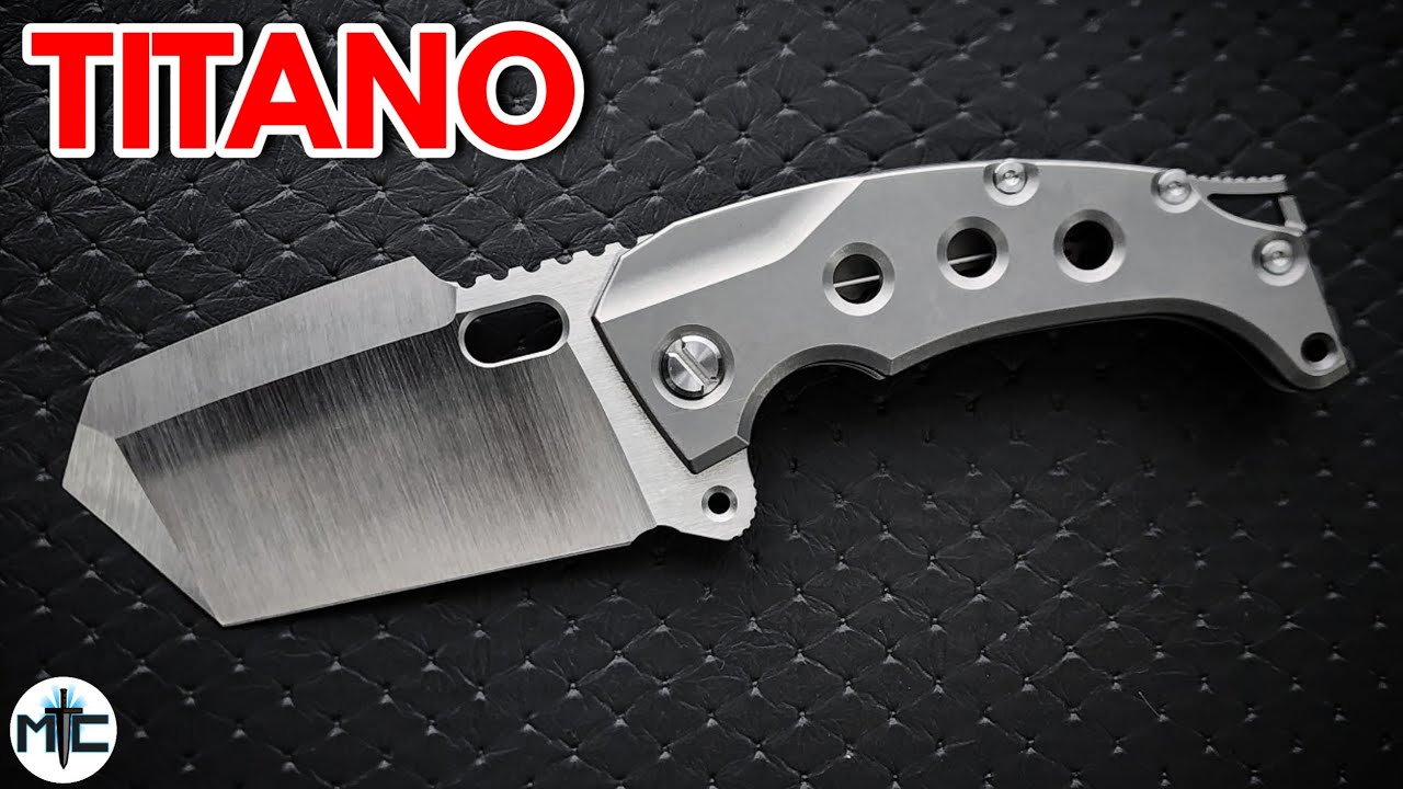This FOLDING Knife Is Ridiculous - PMP Titano - Overview