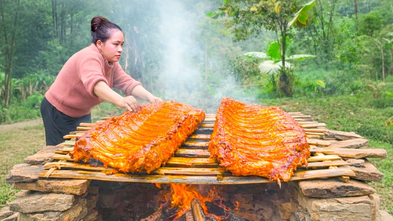 Process of Smoked Pork Ribs - How to Make and Preserve for Year-Round Storage