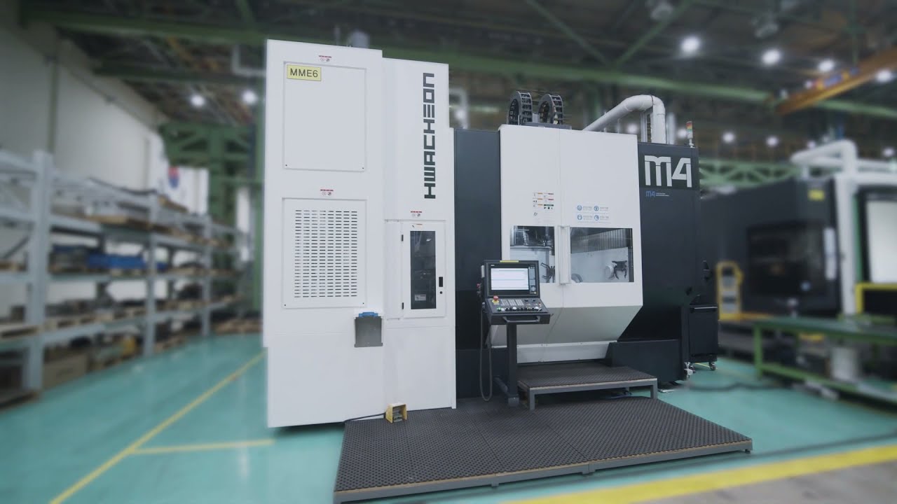 M4-5AX / 2APC | 5 Axis Machining Center | Automatic Pallet Changer | Hwacheon Asia