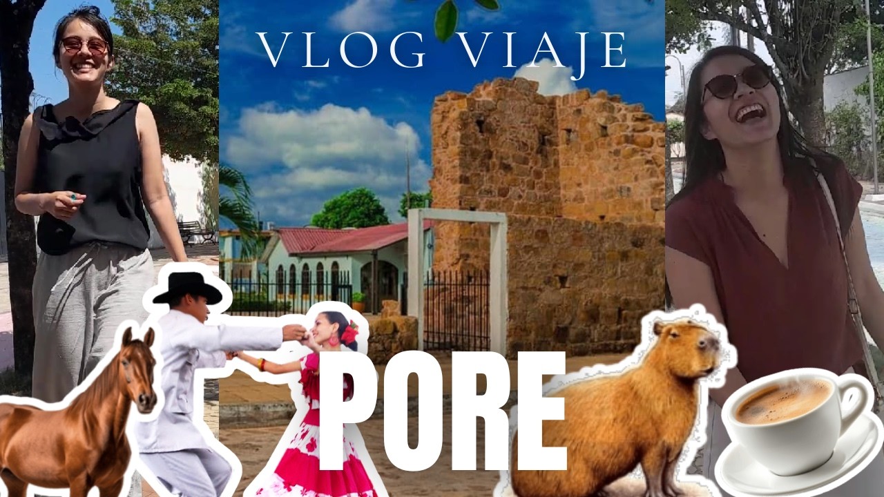 Vlog de viaje a los LLANOS ORIENTALES de Colombia | Pore, Casanare
