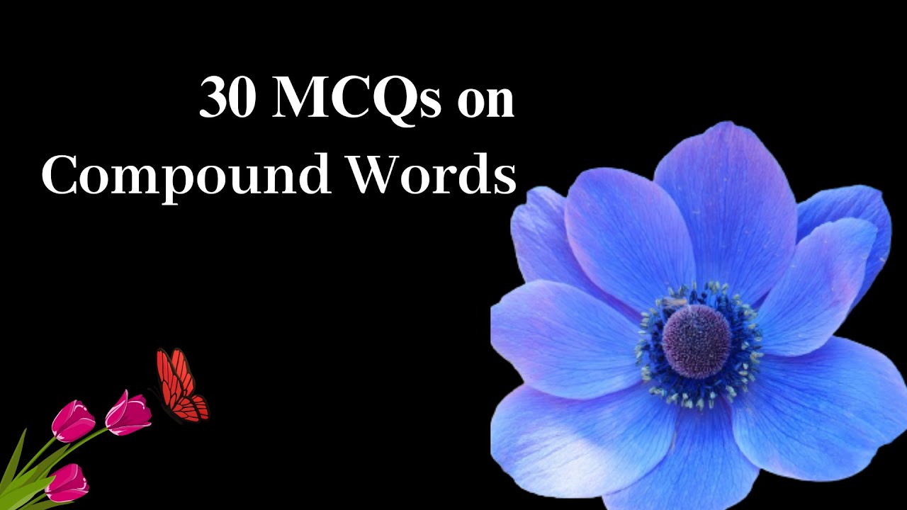 8 Compound Words IMCQ I PG TRB I Unit 10