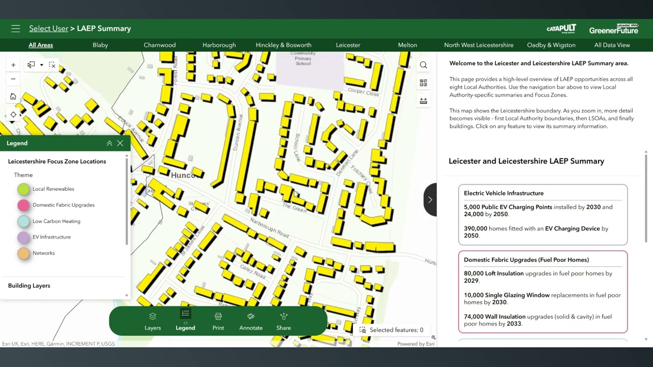 LAEP Lens   Navigation and Granularity of Data