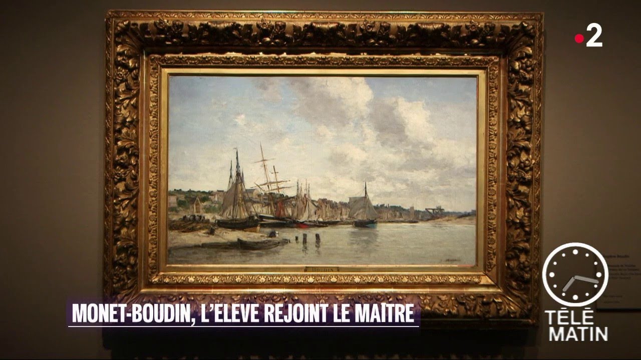 Expo – Monet - Boudin, l’élève rejoint le maître