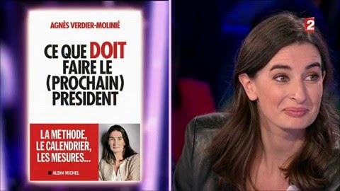 Agnès Verdier-Molinié - On n'est pas couché 14 janvier 2017 