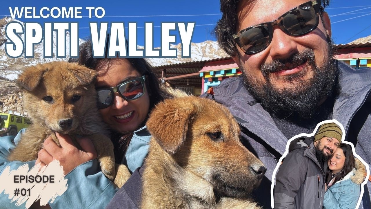 SPITI VALLEY🗻& the excitement on the start of the TRIP😍 | Episode 1 | #spitivalley #himachalpradesh