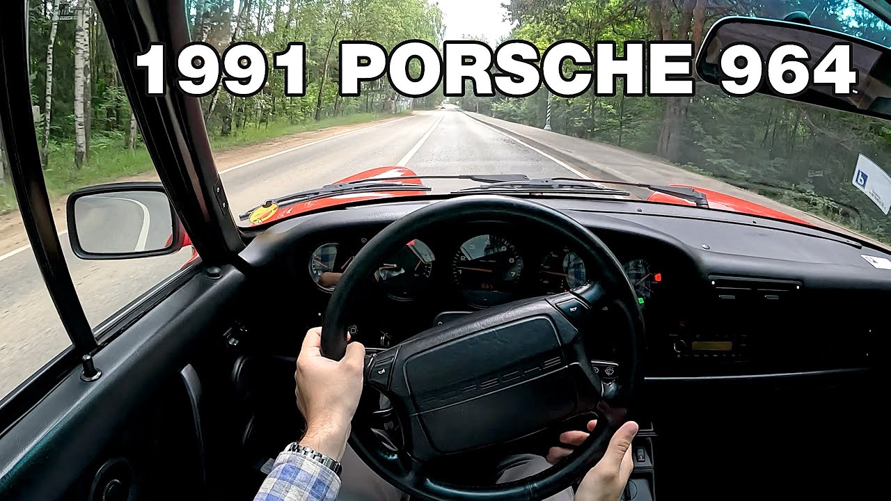 1991 Porsche 911 Carrera 2 964 POV | Вид от первого лица