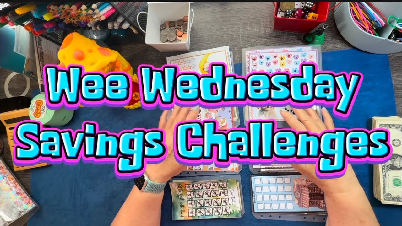 Wee Wednesday Mini Savings Challenge/ lots complete/ spicy style/ savings/ #sinkingfunds #saving