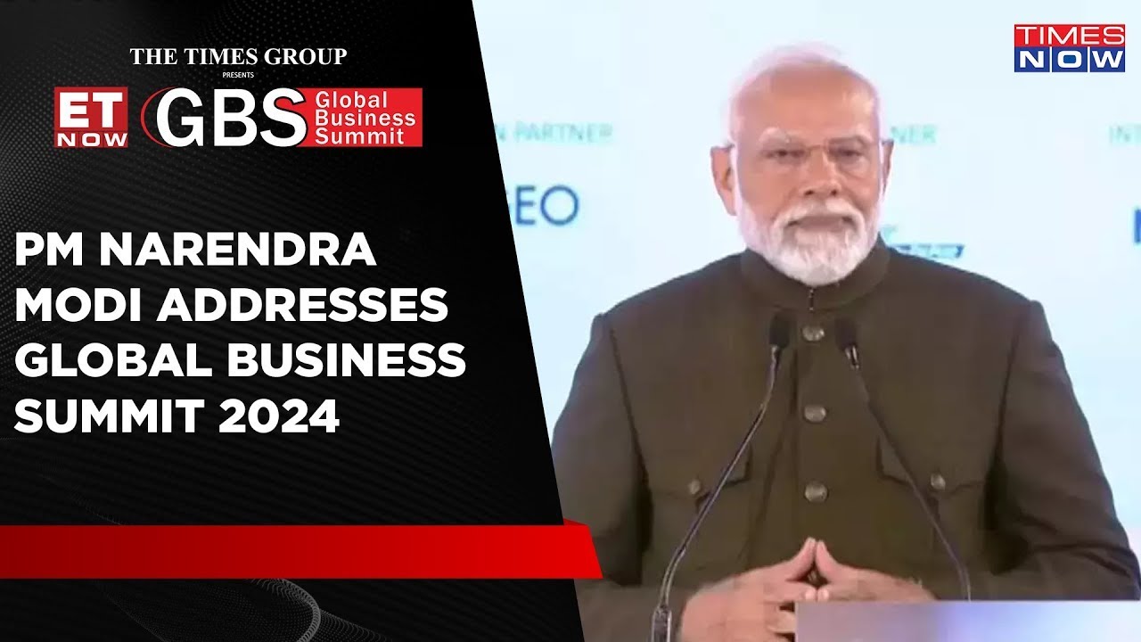 PM Modi Speech LIVE | 'Wait For Bigger Decisions In Third-term', Says PM Modi | ET Now GBS LIVE
