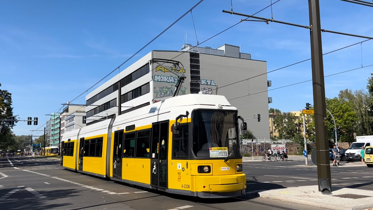 Einweihung der Tram M10 zur Turmstraße