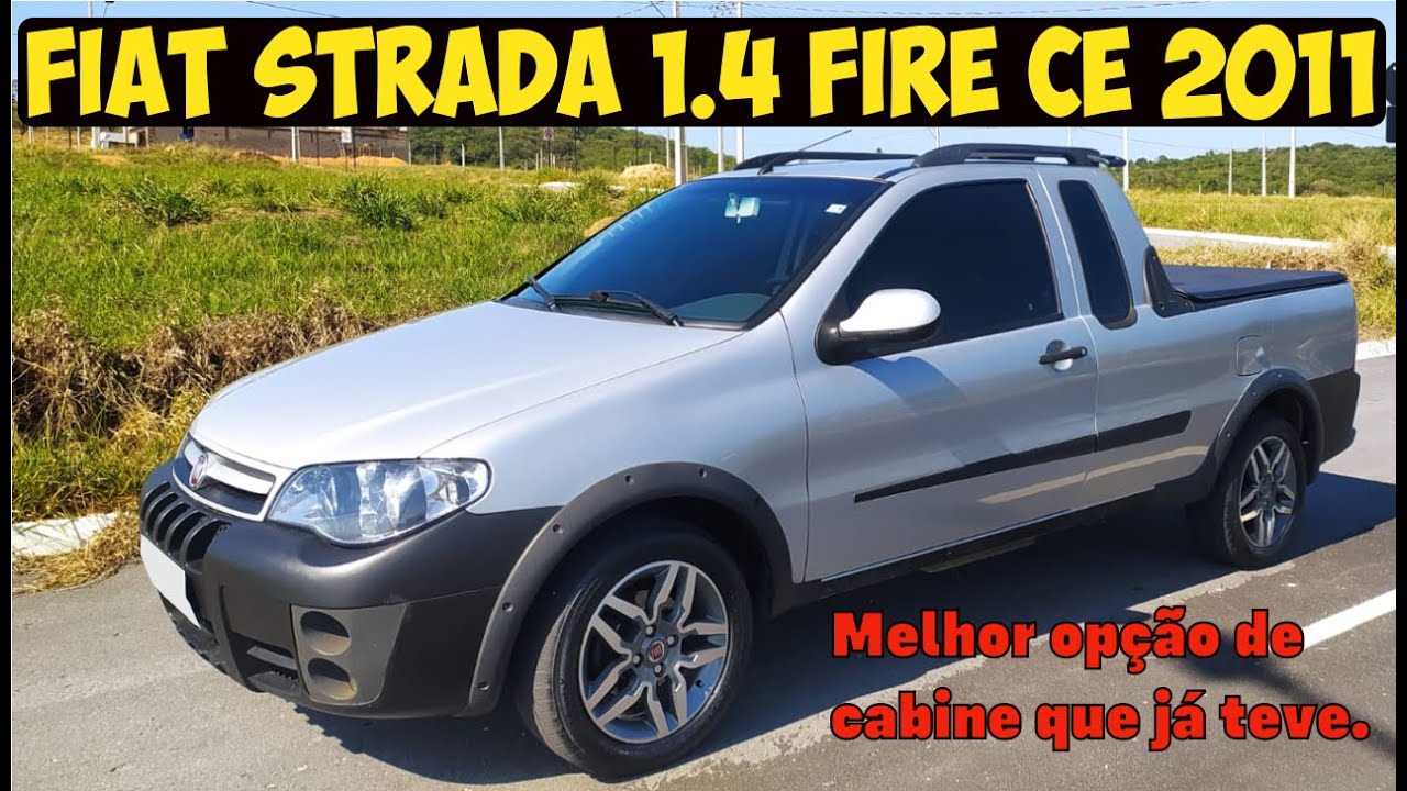 STRADA 1.4 FIRE  CE FLEX 2011,MAIS BONITA DAS STRADAS.