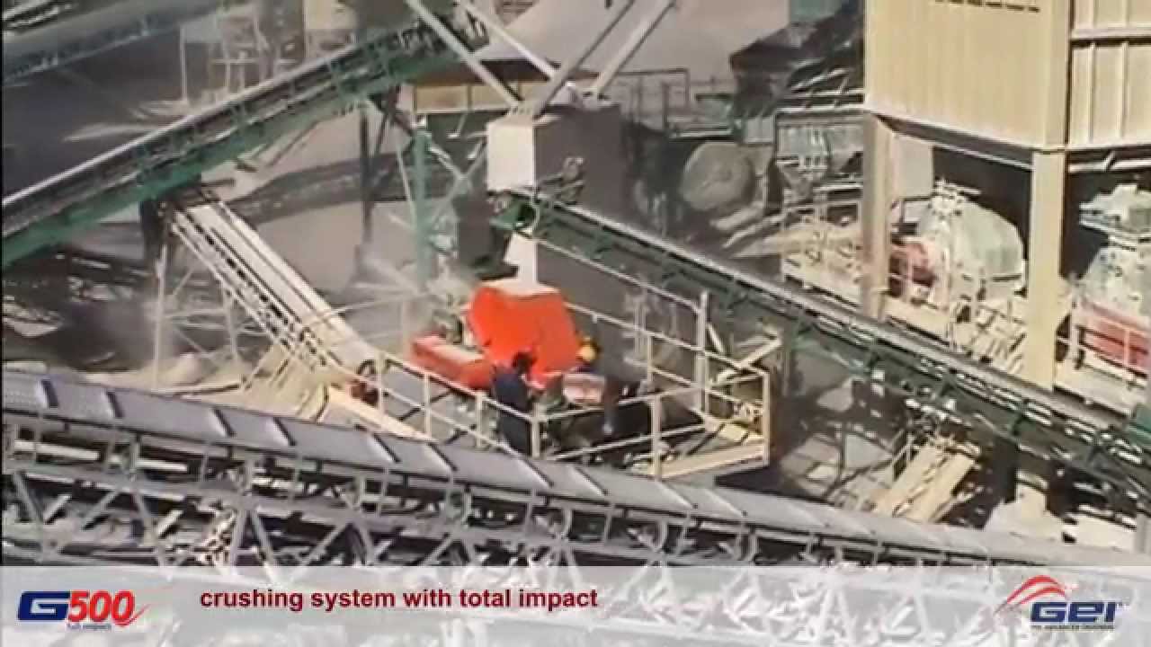 Mulino per la frantumazione di inerti GEI Macchine G500 / Secondary Impact Crushing Mill