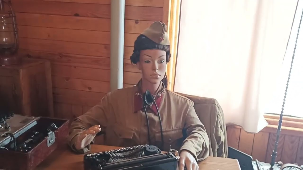 Внутри вагона-штаба. Штаб. Музей-памятник. 13-й бронепоезд «Тульский рабочий». г. Тула.