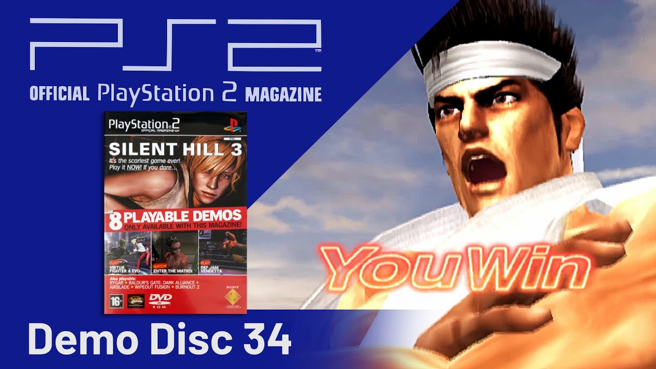 PS2 Demo Disc 34 Longplay HD (All Playable Demos, Videos and Extras)
