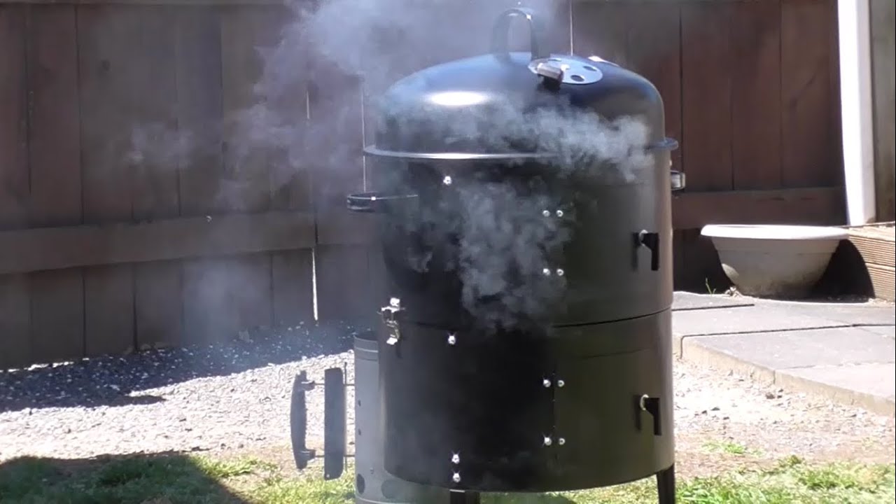 Smoke fish using Jumbuck Smoker