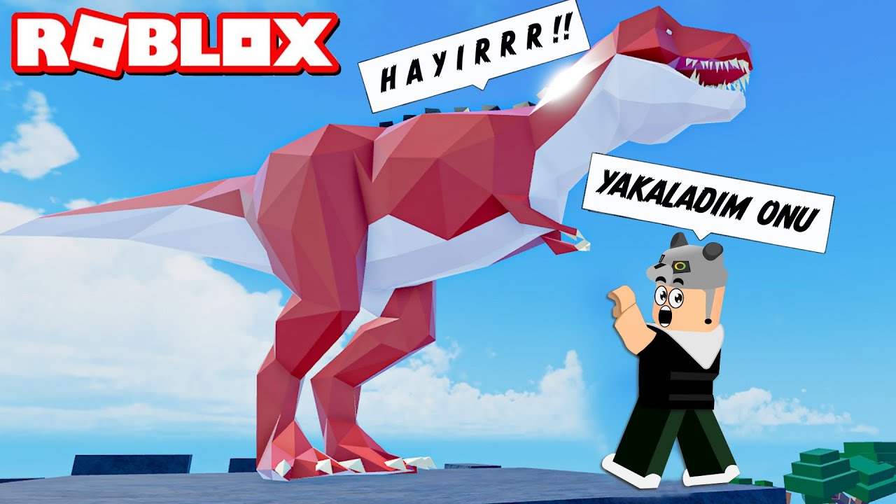Dinozor Buldum!! Hayvan Bulma Oyunu - Panda ile Roblox Find The Animals