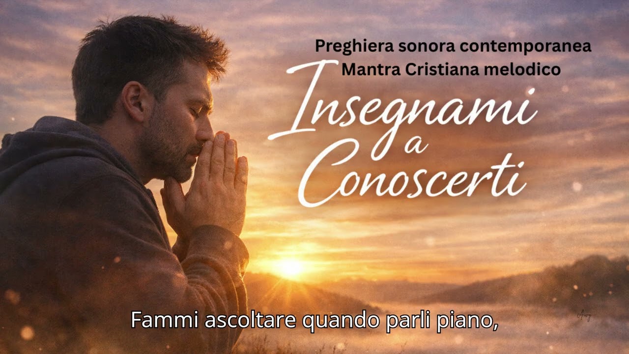 INSEGNAMI A CONOSCERTI | Preghiera sonora contemporanea  / Mantra Cristiana melodico