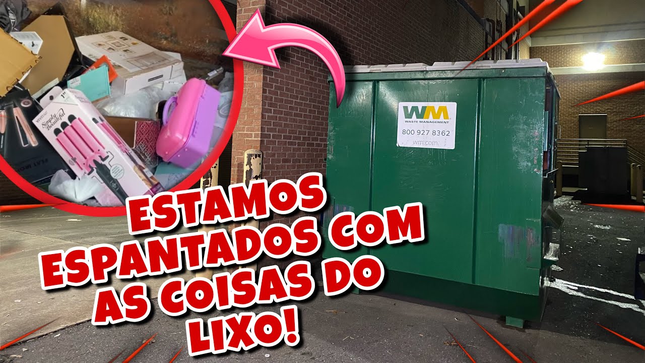 Estamos espantados com as coisas do lixo dos Estados Unidos!🇺🇸🇺🇸🇺🇸
