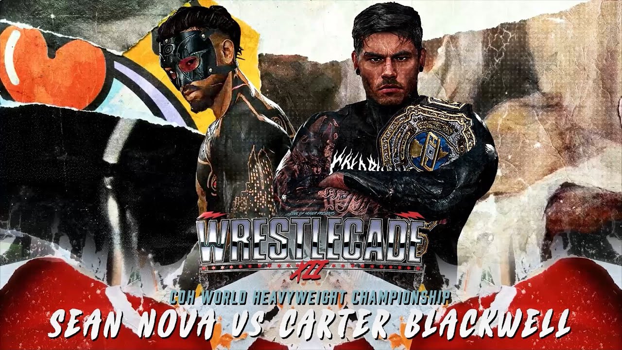 WWE 2K: Шон Нова против Картера Блэквелла - COH WrestleCade XII (промо-ролик матча)
