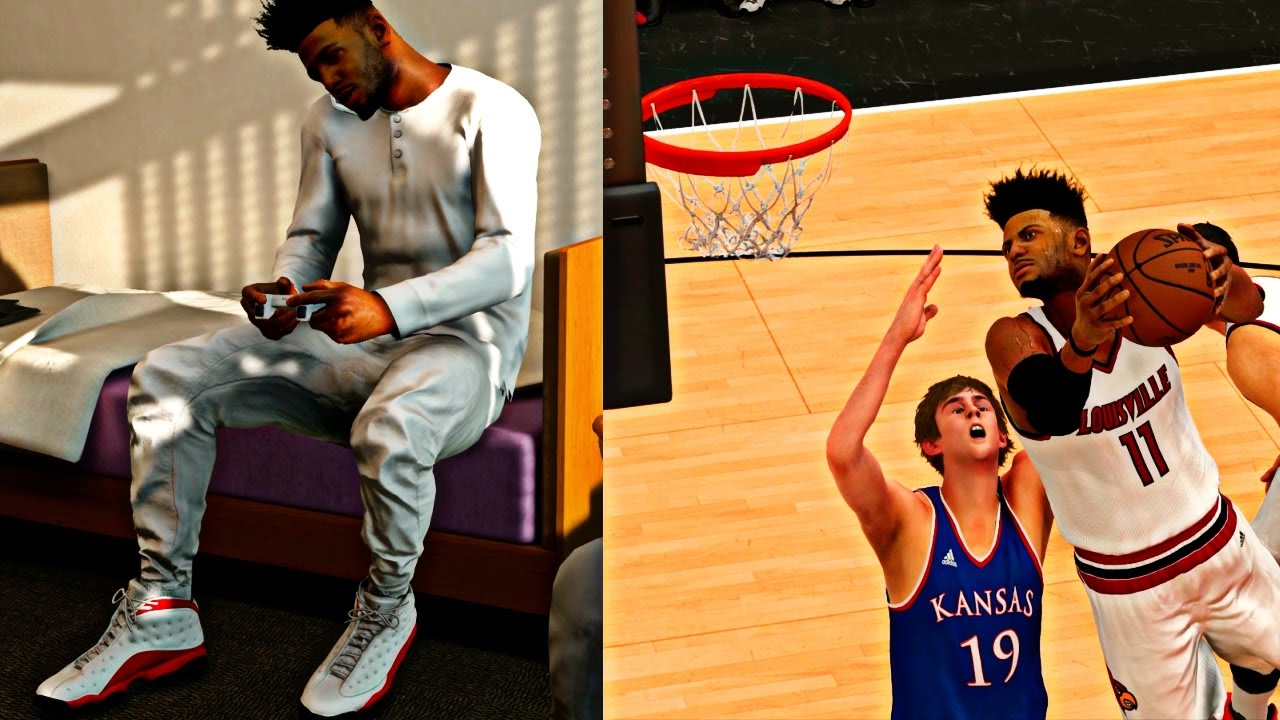 FREDDY MIGHT BE THE BEST DUNKER THE NCAA HAS EVER SEEN! FIRE SHOE GAME! - NBA 2K17 MyCAREER