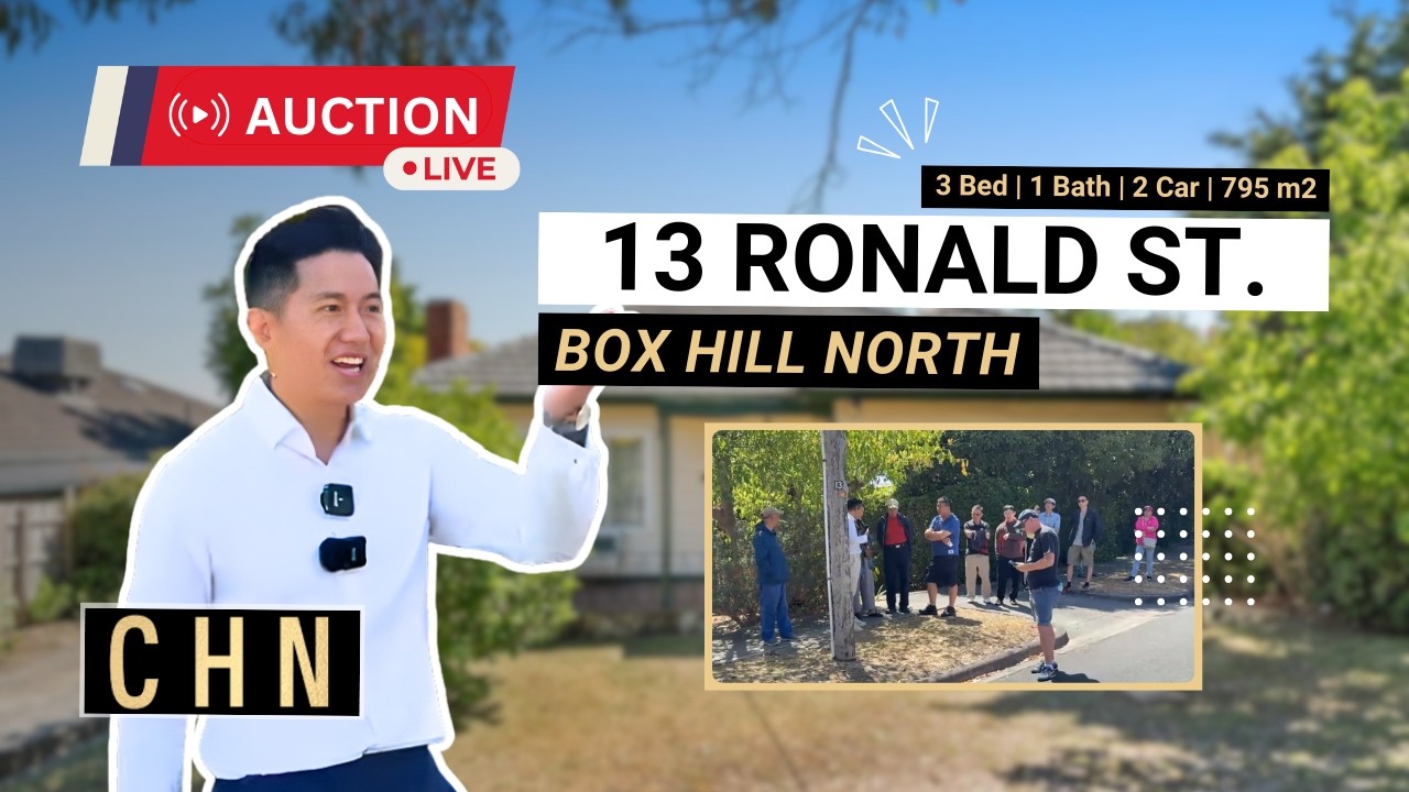 Live Auction @ 13 Ronald Street, Box Hill North
