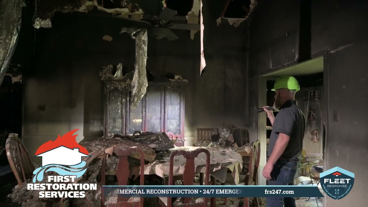 First Restoration Services offers Commercial & Residential Fire Damage Cleanup and Reconstruction