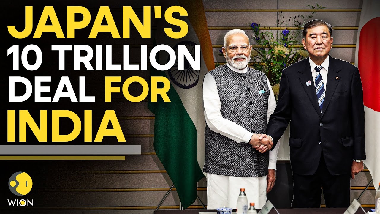 PM Modi Japan LIVE: Japan Announces Plans To Invest 10 Trillion Yen In India| India-Japan Ties |WION