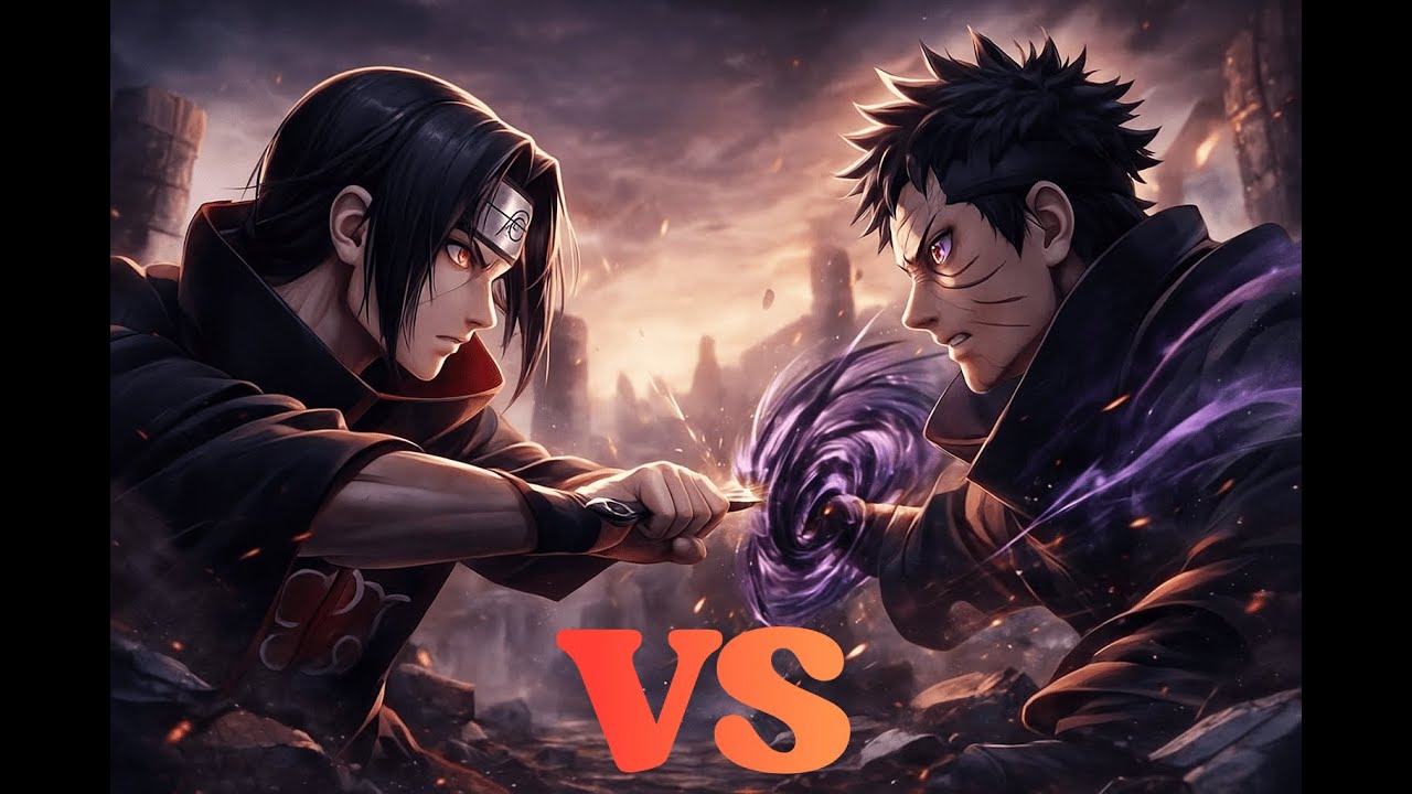 El COMBATE QUE ROMPERÍA NARUTO : ITACHI contra OBITO 🤯🔥