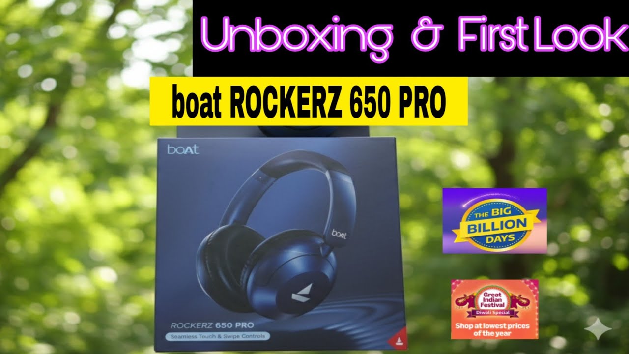 Boat Rockers 650 pro Unboxing & Review | Is BOAt Rockerz 650 Pro Headphone with Dolby Audio Worthy? 