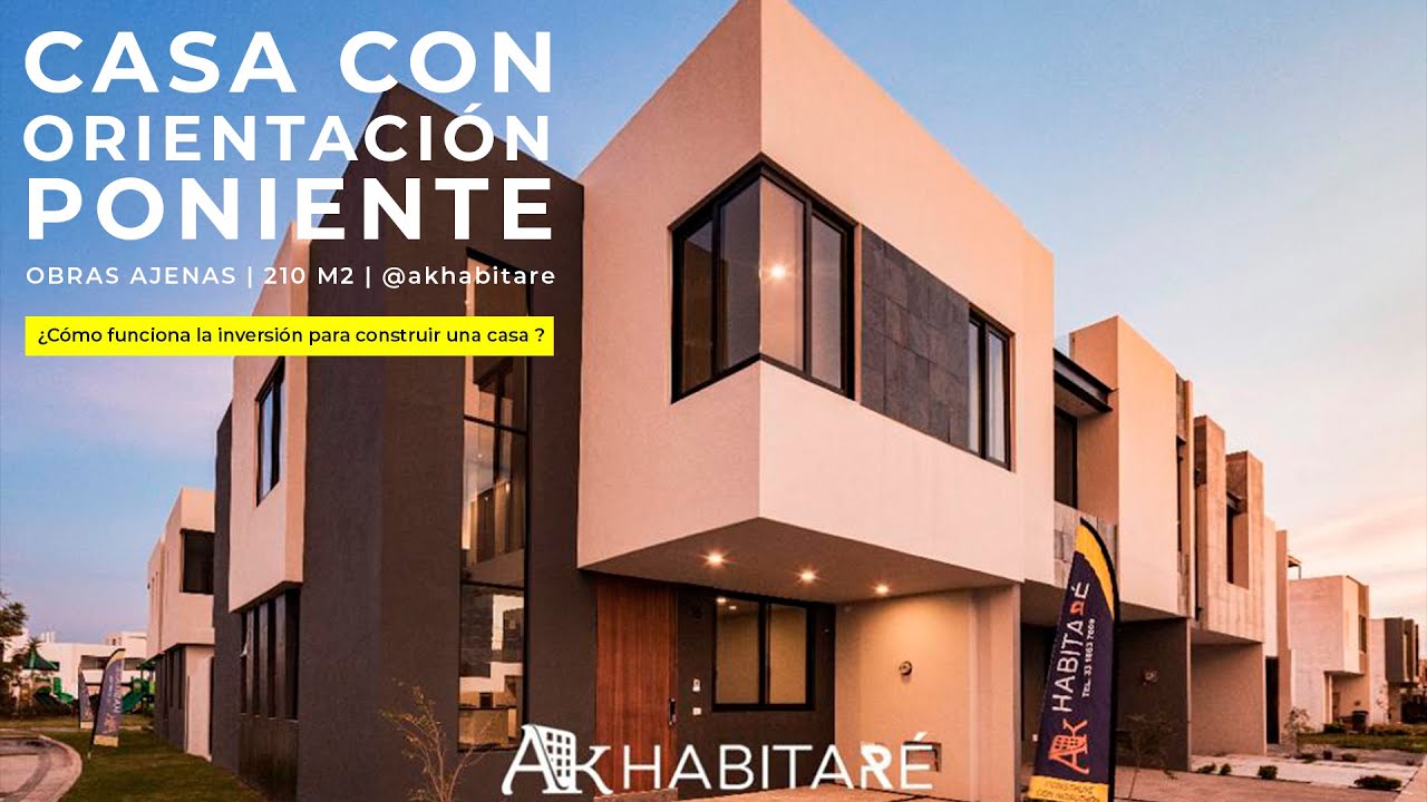 CASA Orientada al PONIENTE 🌞 | Obras Ajenas | @AKHabitaré