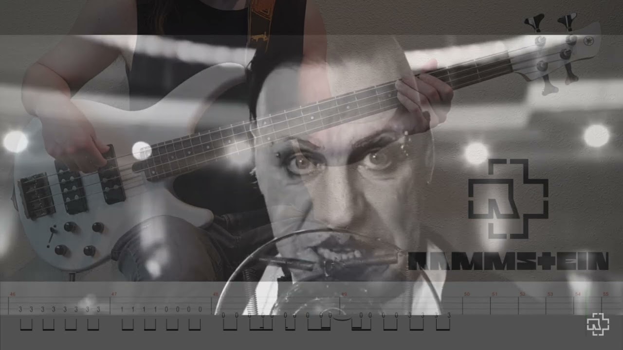 Radio - Rammstein (bass cover & tab)