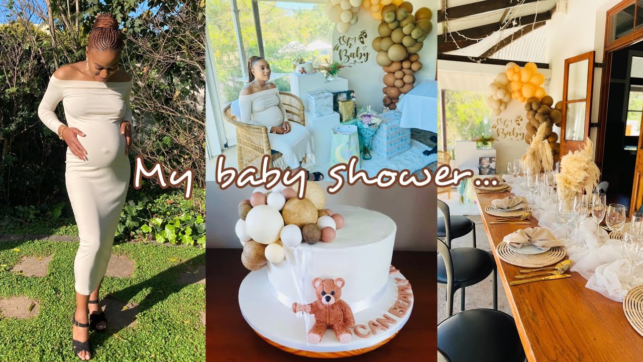 My Baby Shower | Showering Baby K| South African Youtuber |
