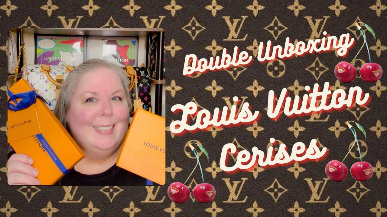 Louis Vuitton x Takashi Murakami Re-edition Unboxing: Lisa Wallet & Cherry Bandeau!