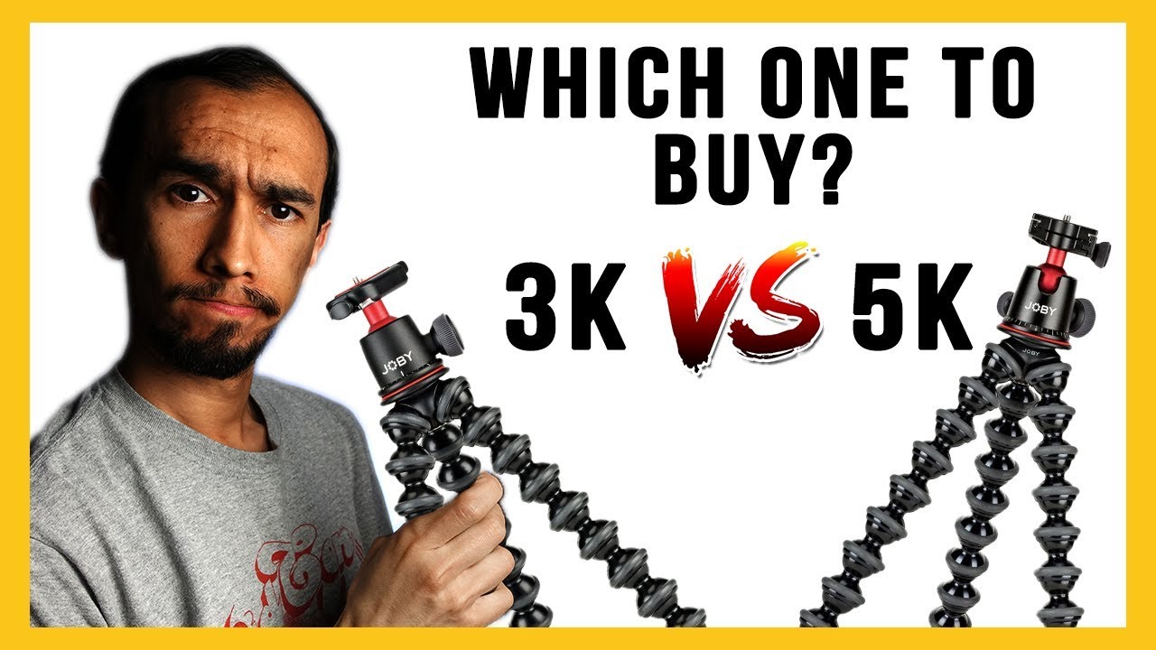 Joby Gorillapod 3k VS 5K - Which Gorillapod to Buy?