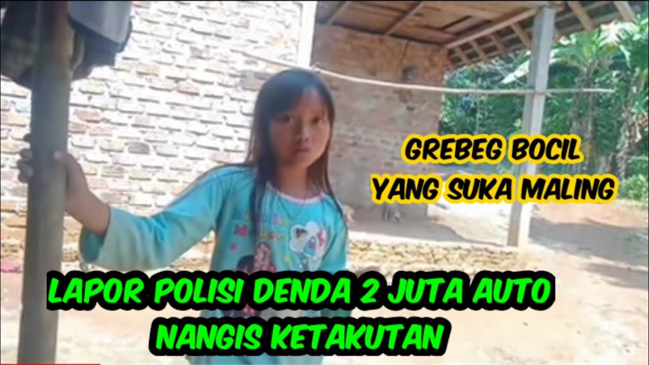 MENCURI PISANG VIRAL l |  INI MENCURI PINANG DIKEBUN DUA BOCIL KENA DENDA 2 JUTA NANGIS KETAKUTAN