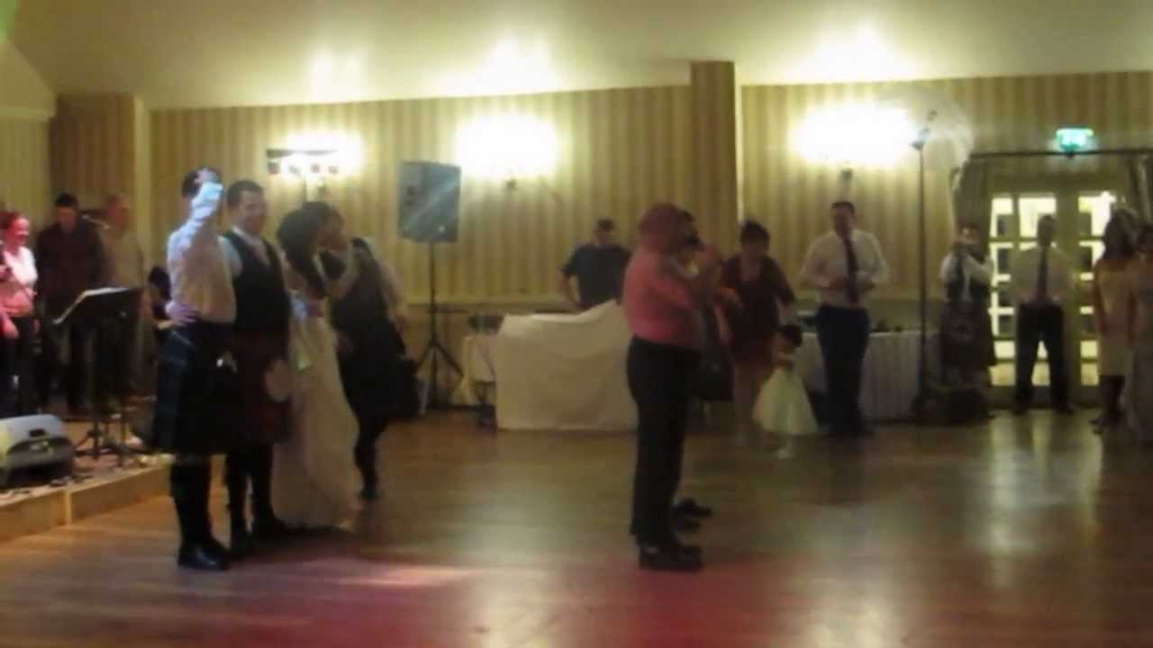 Stavros Flatley at Guthrie Castle Wedding