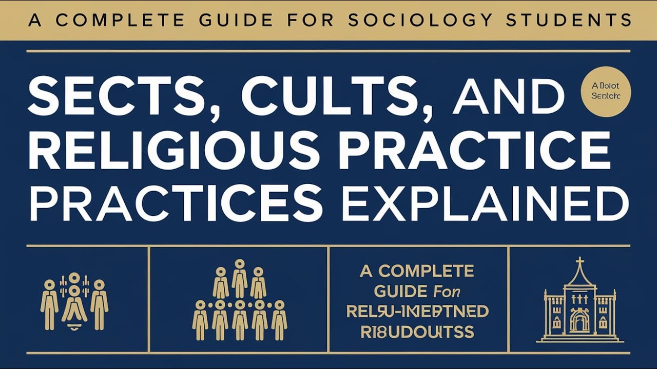 Understanding Religious Practices: Sects, Cults, Denominations, and Churches