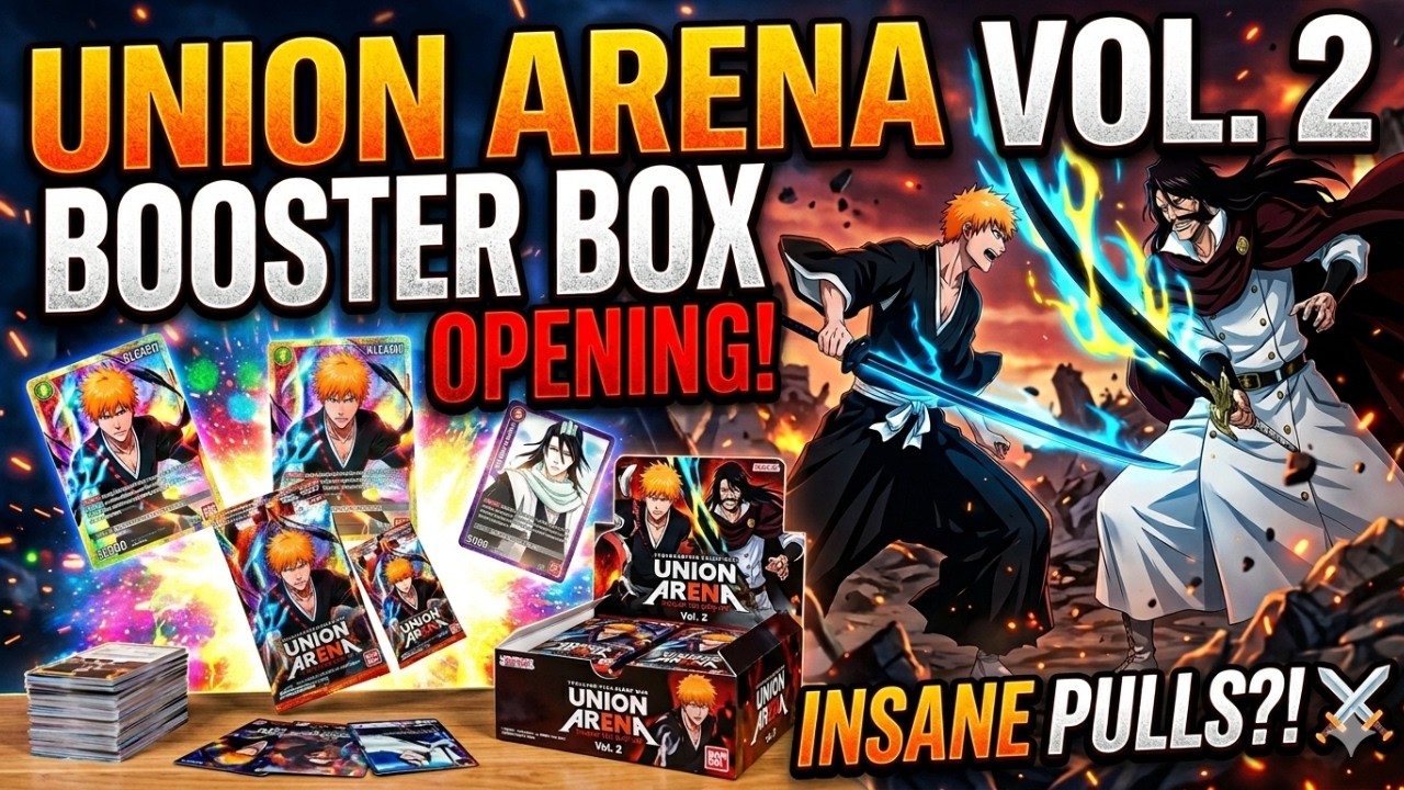 Bleach Thousand-Year Blood War Union Arena Vol. 2 Booster Box Opening! ⚔️