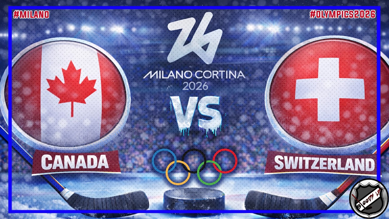 🏒 Kanada - Schweiz – Olympia Eishockey Herren 2026 🏒