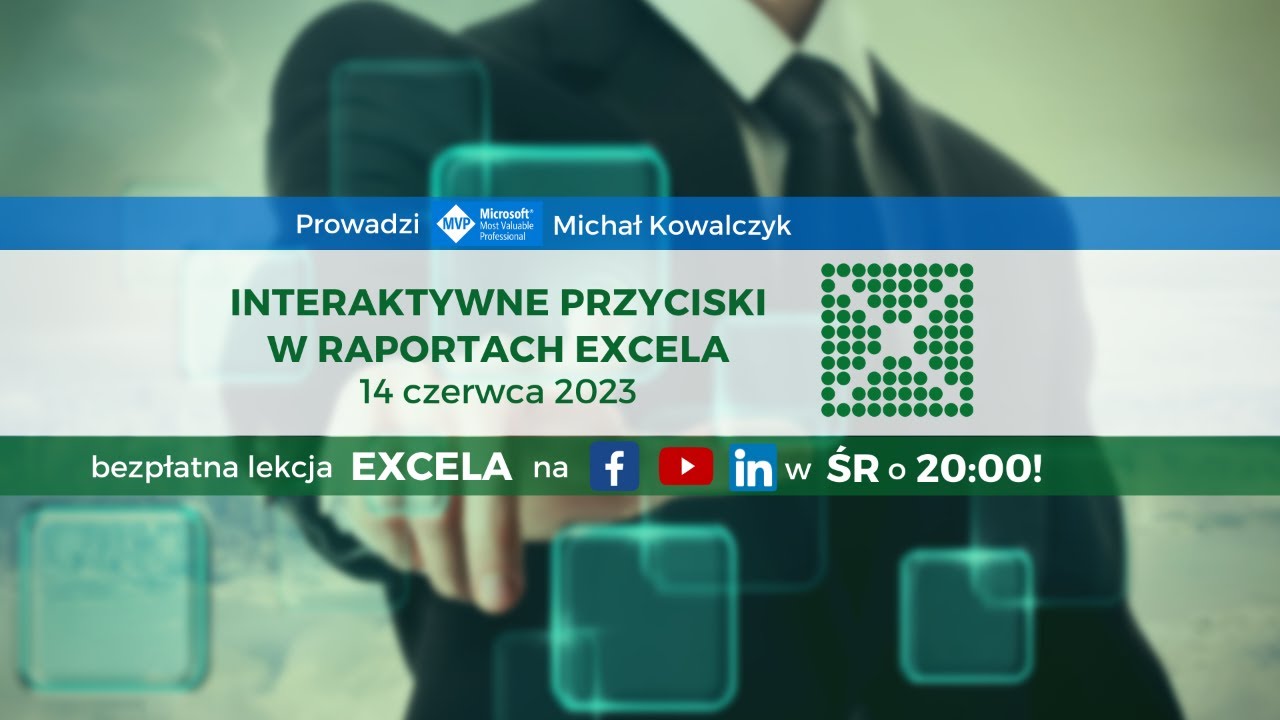 Interaktywne przyciski w raportach Excela