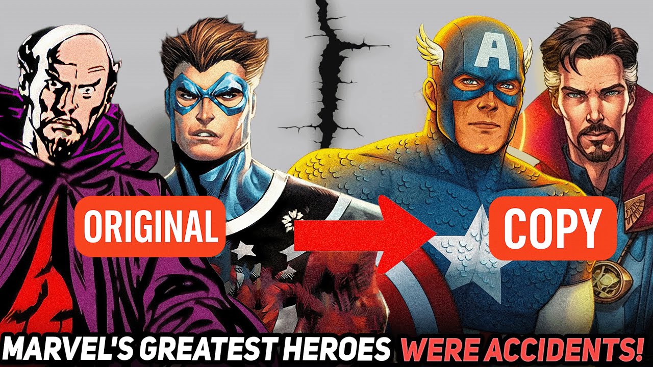 10 Failed Characters That Secretly Created Iconic Heroes