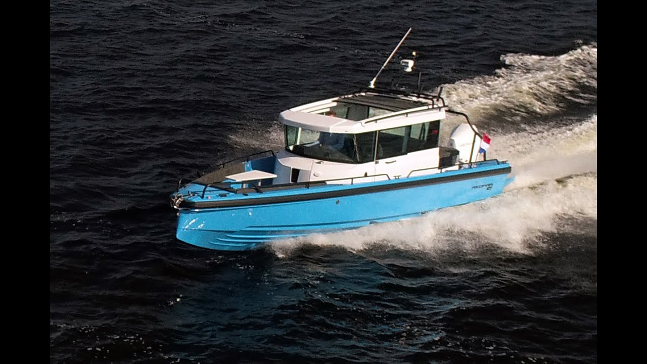 Axopar 28 Cabin Brabus line Miami Blue 2019