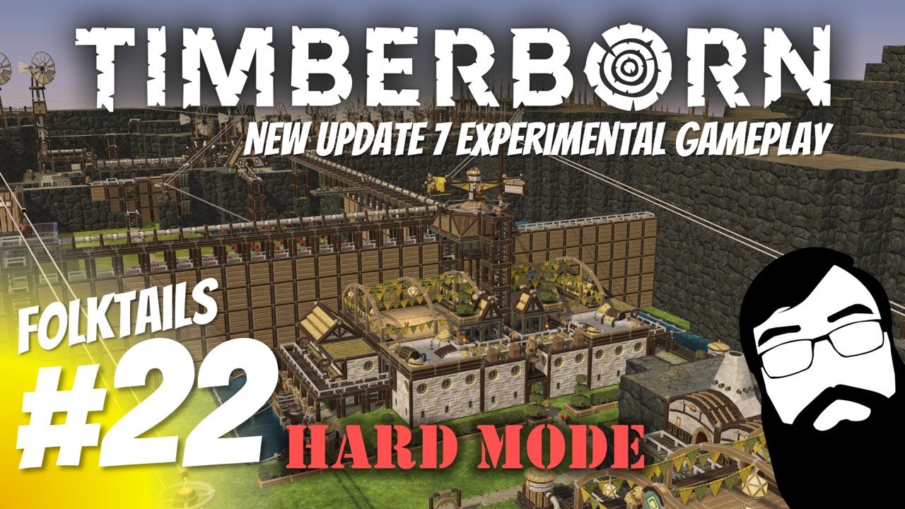 Let's build a new housing complex! Timberborn Update 7 Folktails Hard Mode Episode 22