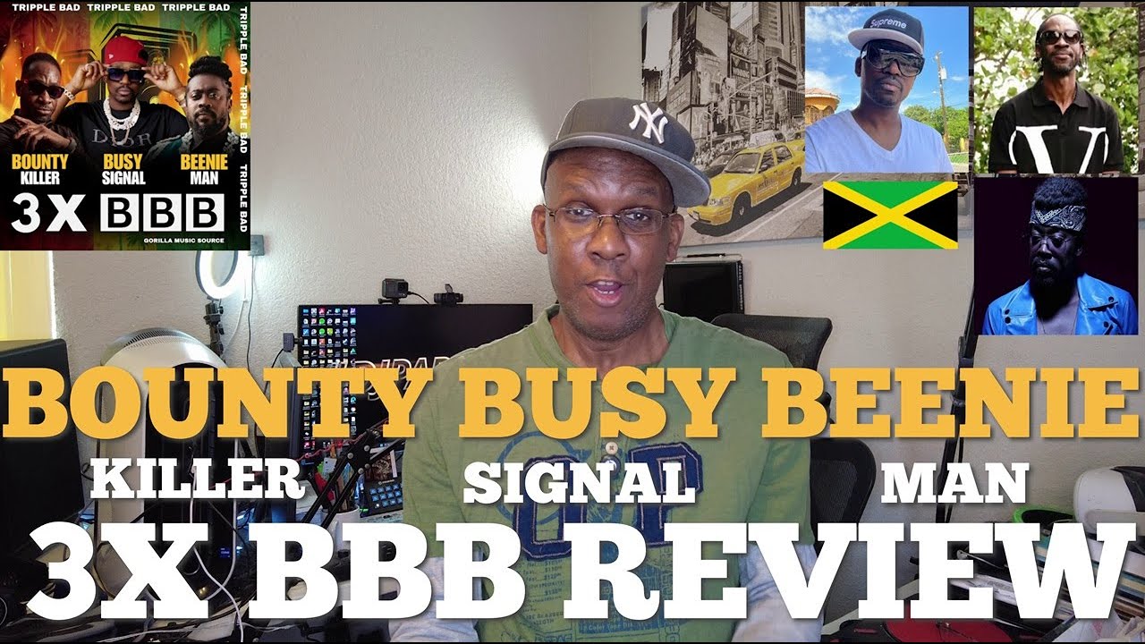 Busy Signal Bounty Killer & Beenie Man 3X BBB (Tripple Bad) Reaction & Review [DPTV] S9 Ep 50