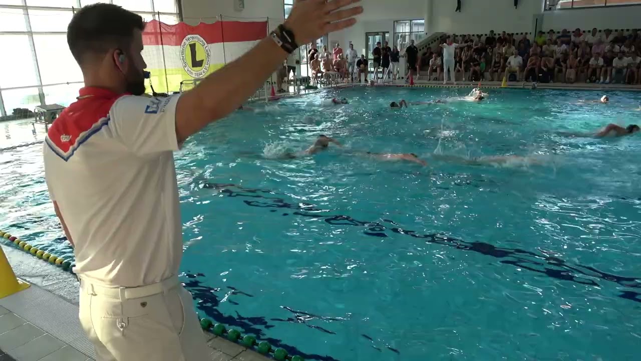 SpVg Laatzen : SG Stadtwerke München / Wasserball Bundesliga Aufstiegsturnier männlich / 28.06.2025