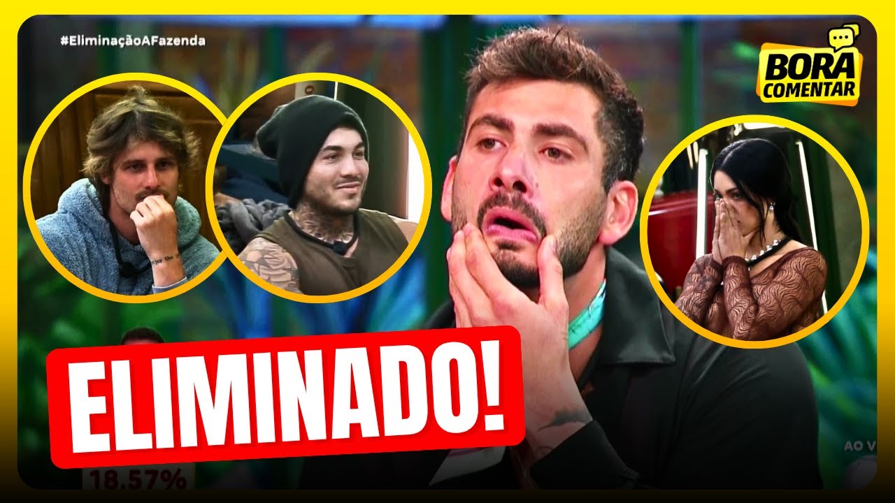 🔴NIZAM &eacute; ELIMINADO e rea&ccedil;&atilde;o do Matheus e Wallas RENDE! O tombo do grup&atilde;o veio na A Fazenda 17!