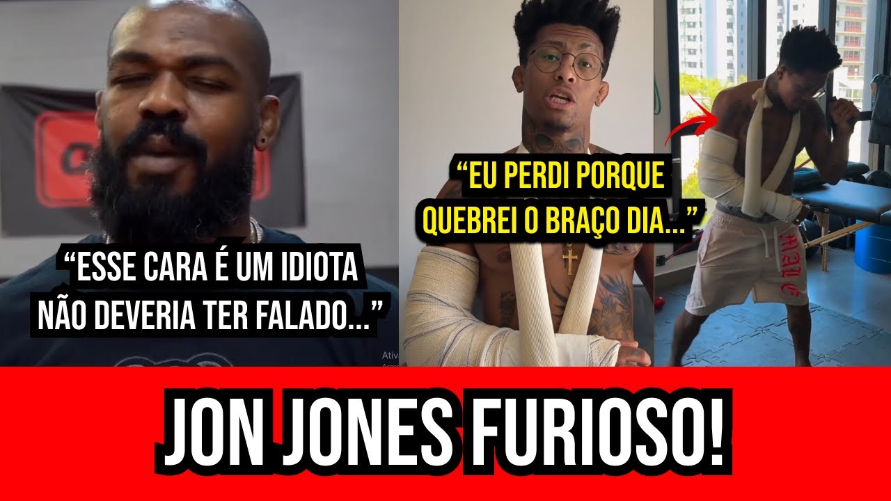 🚨🚨 JON JONES EXPLODE COM VAZAMENTO DE LESÃO E LOKDOG PROVA QUE LUTOU MACHUCADO