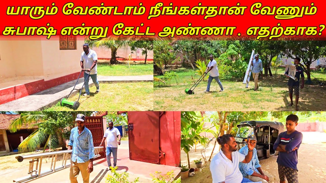 யாரும் வேண்டாம் நீங்கள்தான் வேணும் சுபாஷ் என்று கேட்ட அண்ணா . எதற்காக?🤔🤔/SSV VLOG/jaffna vlog/🤔🤔