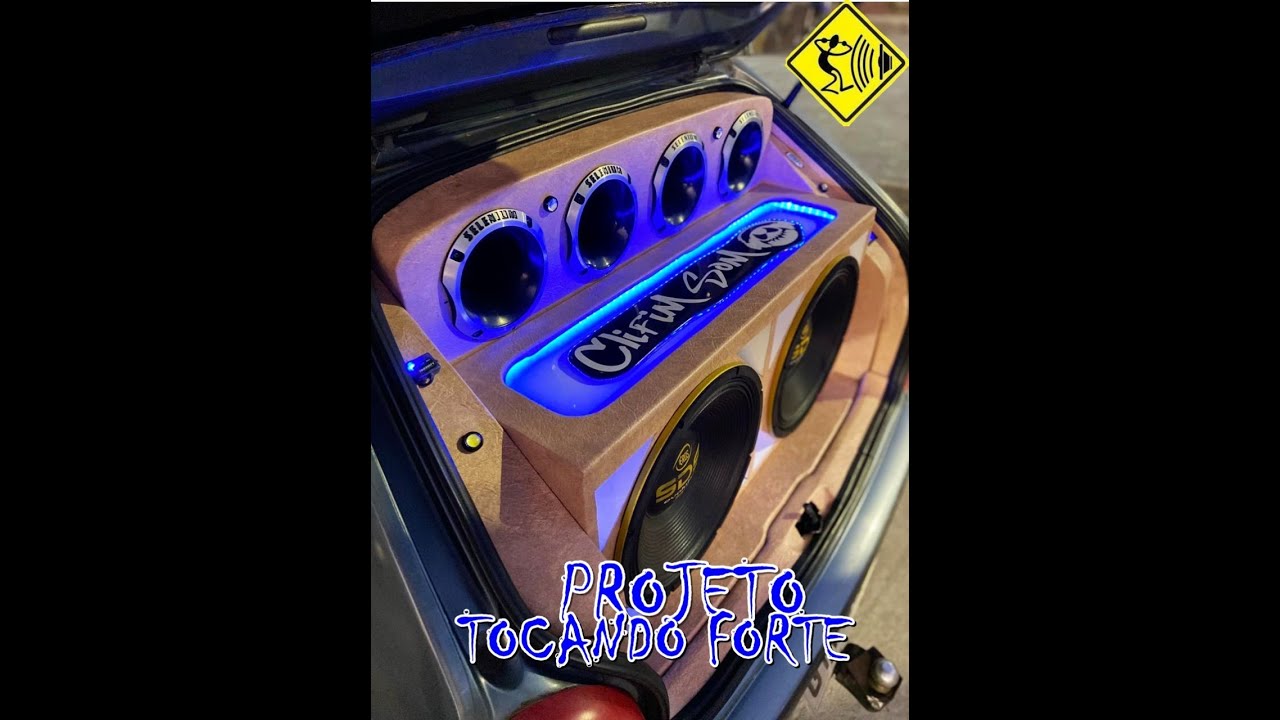 Gol G3 PROJETO Forte com Eros 3k3 + md5000 fiação de 120mm 🙉CLIFIM SÓM🔊
