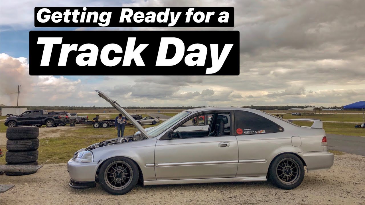 How To Get Ready for a Track Day / Project Civic EK gets ready for baseline testing