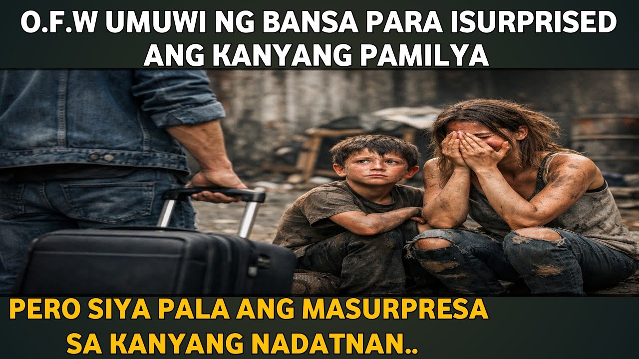 Umuwi siya para surpresahin ang pamilya.. Siya ang Nasurpresa sa Natuklasan..